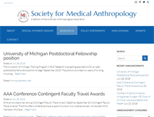 Tablet Screenshot of medanthro.net